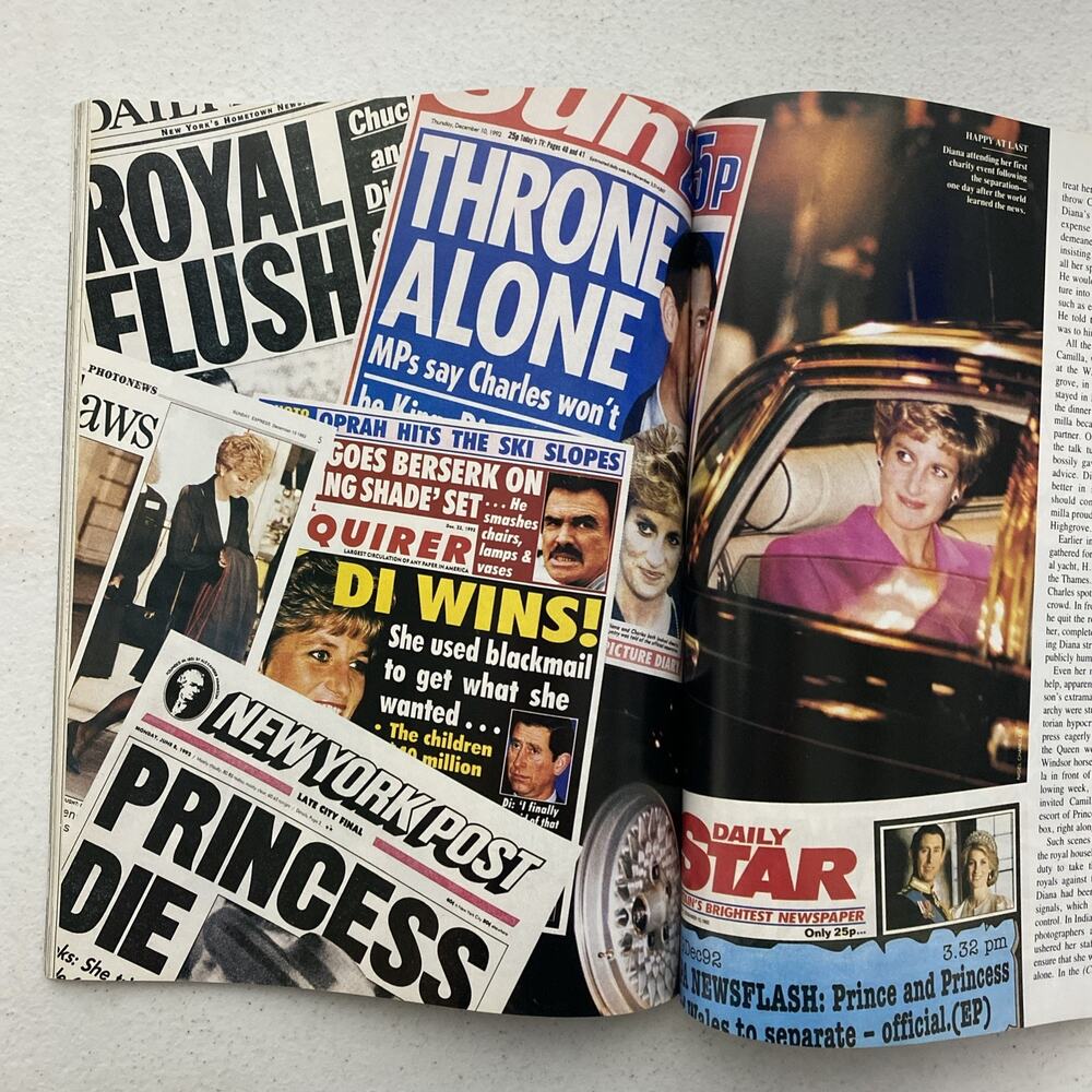 Vanity Fair Magazine Issues Lot Of 2 Princess Diana 1993‎ Jackie Kennedy 1994 - Picture 13 of 15